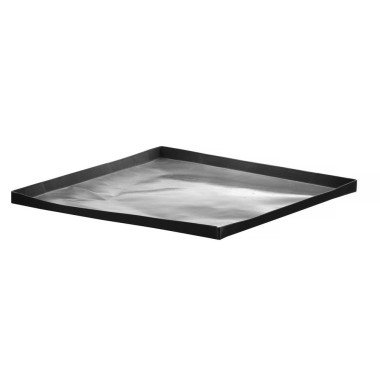 Plaque de cuisson pour four a haute vitesse - antiadhesif - Noir - 280x280xH15 mm - Carre (HENDI)  au meilleur prix sur Restock 