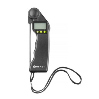 Thermometre numerique avec sonde pliable - Noir - 160x55xH20 mm (HENDI)  au meilleur prix sur Restock CHR