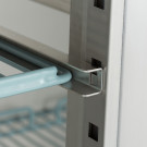 Réfrigérateur 600L GN 2/1 sur roulettes 3 étagères réglables acier inoxydable contrôle numérique - Maxima  au meilleur prix sur 