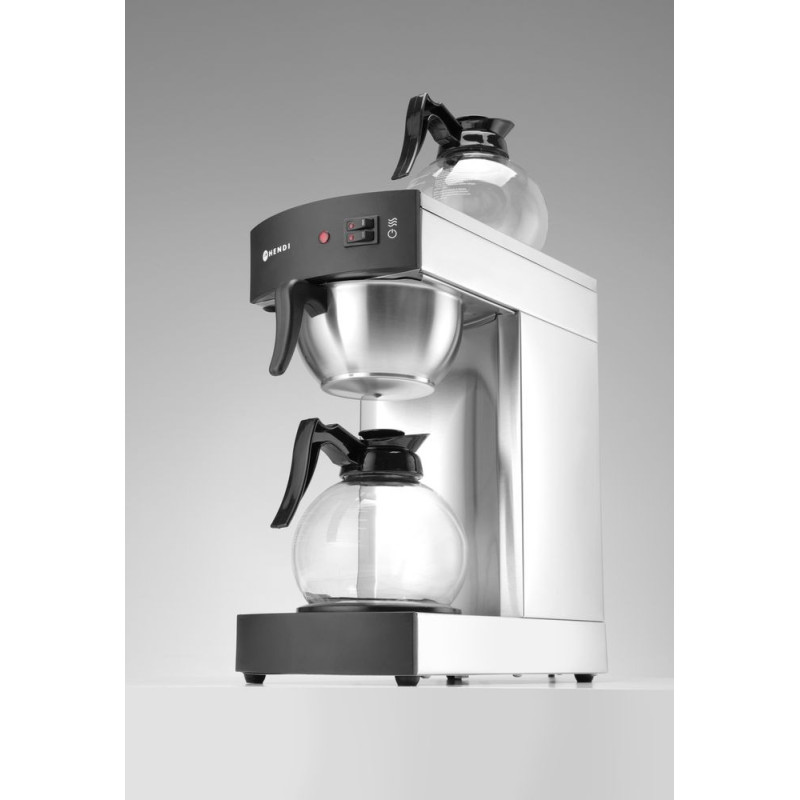 Machine a cafe filtre - Kitchen Line - 1 - 8 L - 230V/1480W - 220x383xH465 mm (HENDI)  au meilleur prix sur Restock CHR