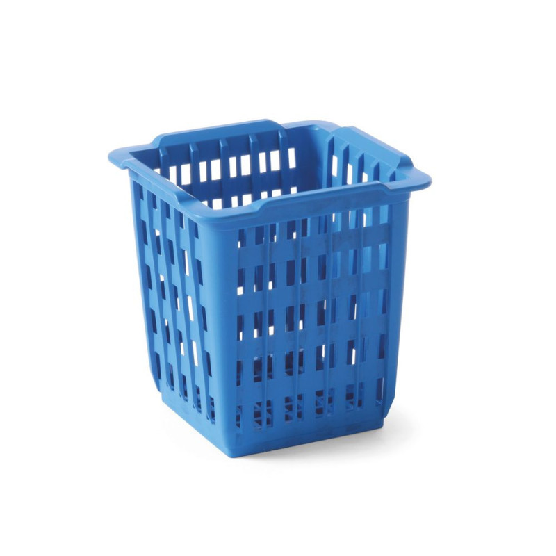 Panier a couvert - bleu - 125x84xH135 mm (HENDI)  au meilleur prix sur Restock CHR