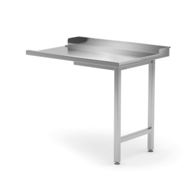 Table de dechargement pour lave-vaisselle - cote droite - 1000x700xH850 mm (HENDI)  au meilleur prix sur Restock CHR