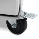Réfrigérateur 600L GN 2/1 sur roulettes 3 étagères réglables acier inoxydable contrôle numérique - Maxima  au meilleur prix sur 