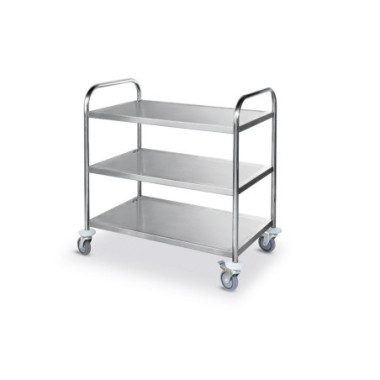Chariot de service - 905x585xH945 mm (HENDI)  au meilleur prix sur Restock CHR