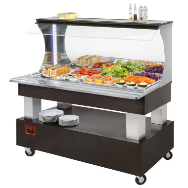 Buffet - salade bar Armoire réfrigérée libre service 4x GN1/1-150 - Diamond  au meilleur prix sur Restock CHR