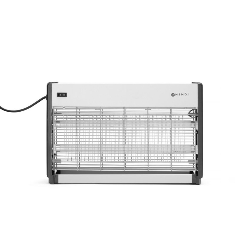 Destructeur d'insectes a haute tension - Zone de couverture: 100 m2 - 230V/40W - 515x104xH315 mm (HENDI)  au meilleur prix sur R