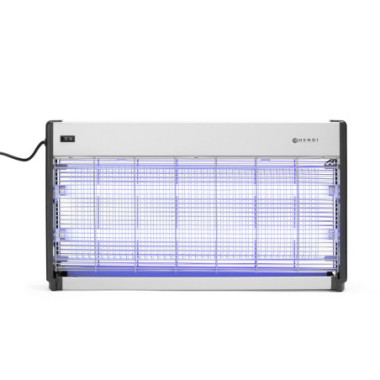 Destructeur d'insectes a haute tension - Zone de couverture: 150 m2 - 230V/45W - 655x90xH360 mm (HENDI)  au meilleur prix sur Re
