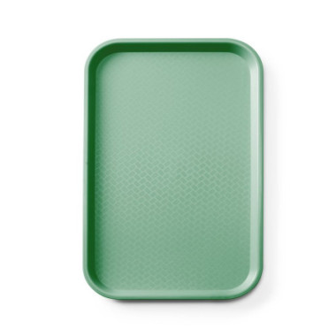 Plateau fastfood en polypropylene GN 1/1 - AmerBox - GN 1/1 - Vert - 530x325xH20 mm  au meilleur prix sur Restock CHR
