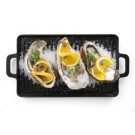 Little Chef mini plaque a griller - Noir - 320x162xH20 mm (HENDI)  au meilleur prix sur Restock CHR