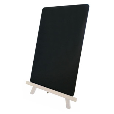 Tableau ardoise avec chevalet - 220x210xH360 mm (HENDI)  au meilleur prix sur Restock CHR