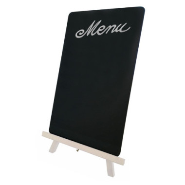 Tableau ardoise avec chevalet - 220x210xH360 mm (HENDI)  au meilleur prix sur Restock CHR